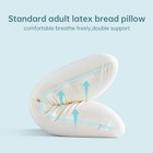 100  Talalay Latex Pillow  Natural Sleeping Bed Pillow -  queen  medium  