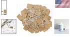 Kraft Price Tags 200pc Blank Writable Strung Labels Small Jewelry Clothing Craft