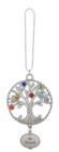 Ganz Tree Of Life Car Charm  be Present  7 Different Colored Chakra Stones  card