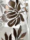 Egizia Vase Silvered Art Nouveau Flower Design On Colorless Glass Italy Signed
