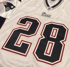 Rare Authentic Corey Dillon  28 Vintage Patriots On Field Reebok Jersey 48
