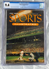 Sports Illustrated  v1  1  eddie Mathews Cover  1954 First Issue  graded Cgc 9 4