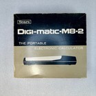 Vintage 1974 Sears Digi-matic M8-2 Calculator Box Manual Case Charger Usa