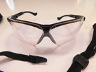 Uvex Clear Spectacles Glasses Safety Ballistic Eyeglasses Case Us Military Usgi