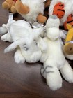 Lot 7 Rare Winnie The Pooh Disney Store Mini Bean Bag Plush Beanie  Tigger Nwt