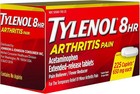        Tylenol Arthritis 650 Mg  Extended Release Pain Fever Reducer 225 Caplets