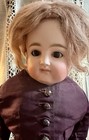 Antique 22    Rare German Bisque Closed Mouth Kestner Lady Fashion Doll Perfect