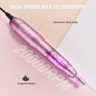 Portable Electric Nail Drill File Machine With Acrylic Nail Kit Set Professio   