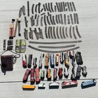 Vintage Ho Scale Train Lot Locomotives Cars Atlas Track Mrc Transformer Untested