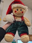 Gingerbread Boy Stuffed Plush Toy 18    Dandee Collector s Choice Brown Green 2002
