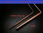 Spirit Hunter 99 9  Copper Dowsing Rod - Divining Rods 2pcs With Bag