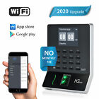  used  Ngteco Employees Punch Wifi Biometric Fingerprint Time Clock