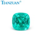 Cushion Shape Yag Paraiba Color Yttrium Aluminum Garnet Loose Gemstones