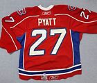 Tom Pyatt Hamilton Bulldogs Jersey Reebok  27 Ahl Monterial Canadiens 2011 Sz 54