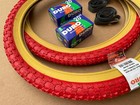 Bicycle Tires   Tubes 20 X 2 125 Red gum Wall Bmx Gt Dyno Knobby Classic Style