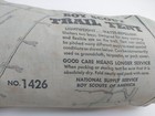 Boy Scout Trail Tent Green Canvas Tie-down Straps   Storage Bag Camping No  1426