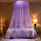 Jolitac Bed Canopy Lace Mosquito Net For Girls Beds  Unique Princess Play Tent