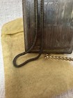 Vintage Evans Art Deco  Compact  Makeup Wristlet Silver Dance Purse Rare 1920   s