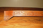 Antique 1900s Treadle Sewing Machine Cabinet Center Drawer Ornate Euc