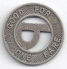 Princeton Power Co St Railway-princeton  West Virginia Transit Token  Wv 640 A