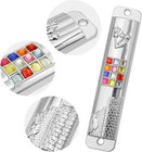 Mezuzah With Scroll For Door  Metal Mezuzah Case With 12 Tribes Of Israel Hoshen