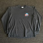 Vintage Planet Hollywood Ny New York Times Square Long Sleeve Shirt Black Xl