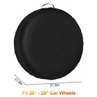 Spare Tyre Cover Tire Wheel Bag Storage Carry Car van Waterproof Tire Protector