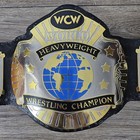 Wcw World Heavyweight Wrestling Champion Championship Belt Adult Realistic Metal