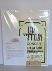 Led Zeppelin    1980 Unused Concert Ticket With 11x17 Lithograph Concert Poster 