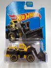 2014 Hot Wheels City  8 Wheel Loader Yellow 63c