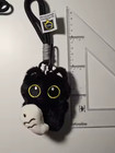 Kawaii Plush Black Cat Keychain Cute Kitten Bag Pendant Charm Toy Car Keyring