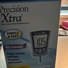 Precision Xtra Blood Glucose   Ketone Monitoring Kit Digital Backlit No Coding