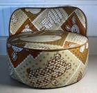 Vtg Childs Vinyl Padded Booster Seat Toddler Chair Retro 60-70s  Pride Trimble