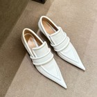 Fashion Women s Pointed Toe Dress Leather Shoes Show Boots Runway Soft Comfort