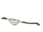 John Hardy Sterling Silver   Palm Wood Tea Strainer