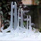 Clear Plastic Plate Photo Display Stand Picture Frame Holder Easel 3 4 5  G1f0