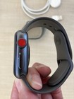 Apple Watch Series 3 38mm Space Gray Aluminum Case Black Sport Band Cellular
