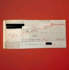Western Airlines Vintage Ticket Travel Passes In Excellent Condition 10-11-85