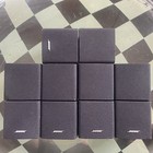 5 Bose Used Cond Black Double Cube Speaker Doubleshot Acoustimass Lifestyle 
