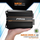 Prv Mdx2000 4 1 Ohm Mini 4 Channel 4x 500 Watts Amp Compact Car Audio Amplifier
