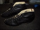 Nos Riedell 295 Size 7 Mens   Ladies 8  stitch Less  Date Code 8003 March 1980