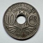 1924 France 10 Centimes - Coin  d-024