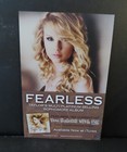 Taylor Swift Fearless 4x6 Postcard Big Machine Records You Belong With Me Promo