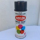 60s 1968 Krylon 1604 Shadow Gray Enamel Rust Magic Spray Paint Can Graffiti Vg 
