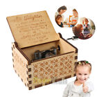Gift For Kids Wooden Music Box Mom dad To Daughter Gifts Christmas Special Gift
