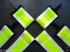 Schminke      Rave Braces Neon Reflective Phat Pant Suspenders Reflector Dance Uv 