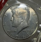 1968 Uncirculated Coin Set Us Mint Original Packaging With 40  Silver 50c