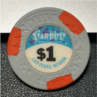  classic   1 Stardust Hotel Casino Chip Poker Chip Las Vegas Nevada Token