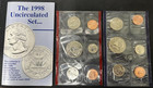 1998 Uncirculated Coin Set U s Mint Original Government Packaging Ogp