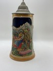 Vintage German Reinhold Merkelbach Beer Stein With Lid Made In Germany  4070
